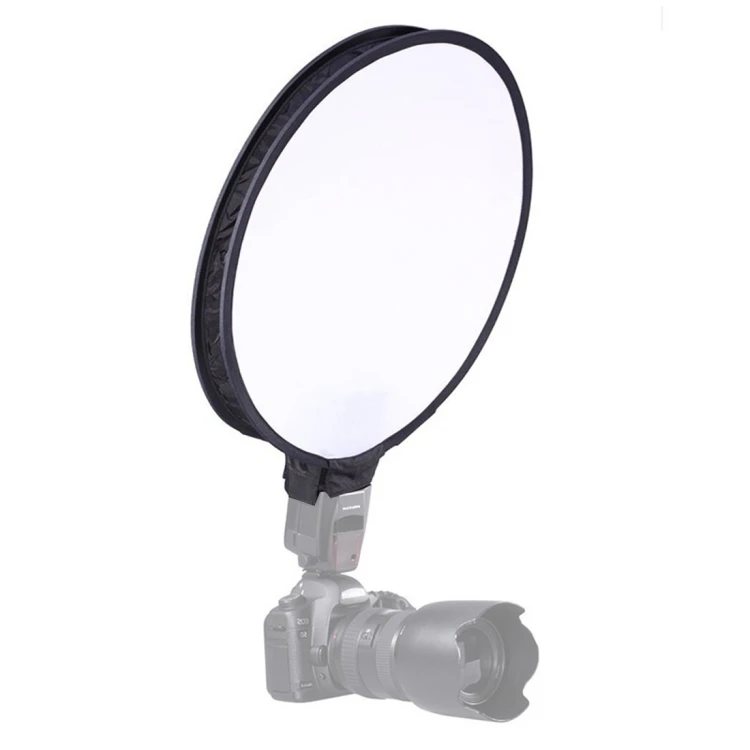 

Universal Round Style Flash Folding Soft Box Lights Without Flash Light Holder