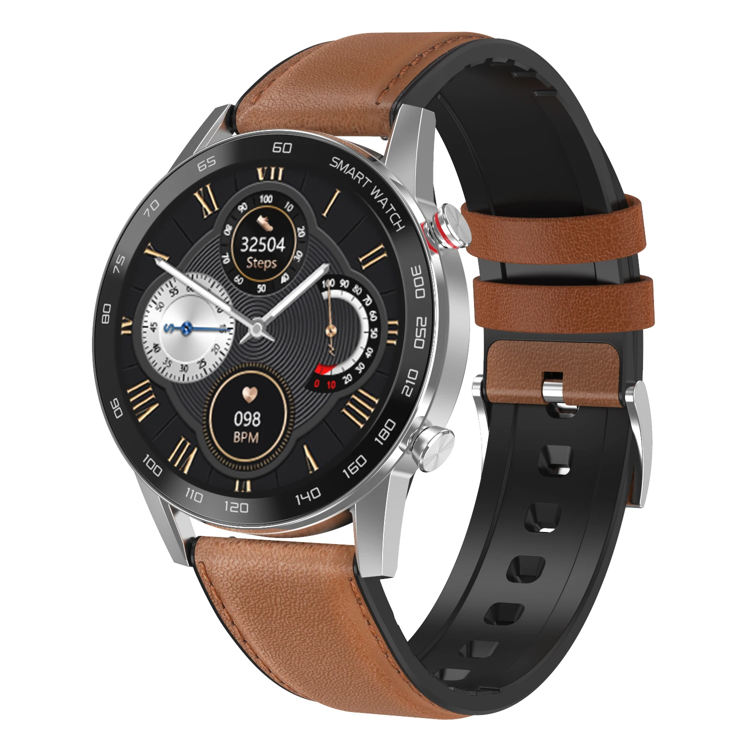 

Gift DT95 Touch Screen Smartwatch Men Waterproof Call 360*360 ECG Heat Rate 1.3inchTFT Sleep Monitor VS L16 Android Smart Watch