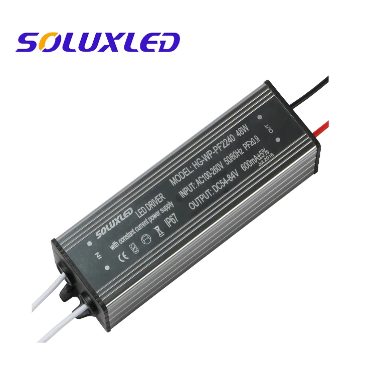 50W Constant Current LED Driver – 12V-24V DC Input To 20-36V DC Output – For LED Chips