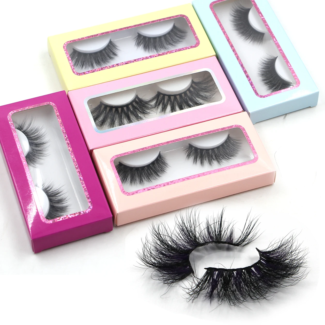 

Factory Price 25mm Siberian Mink Eyelashes