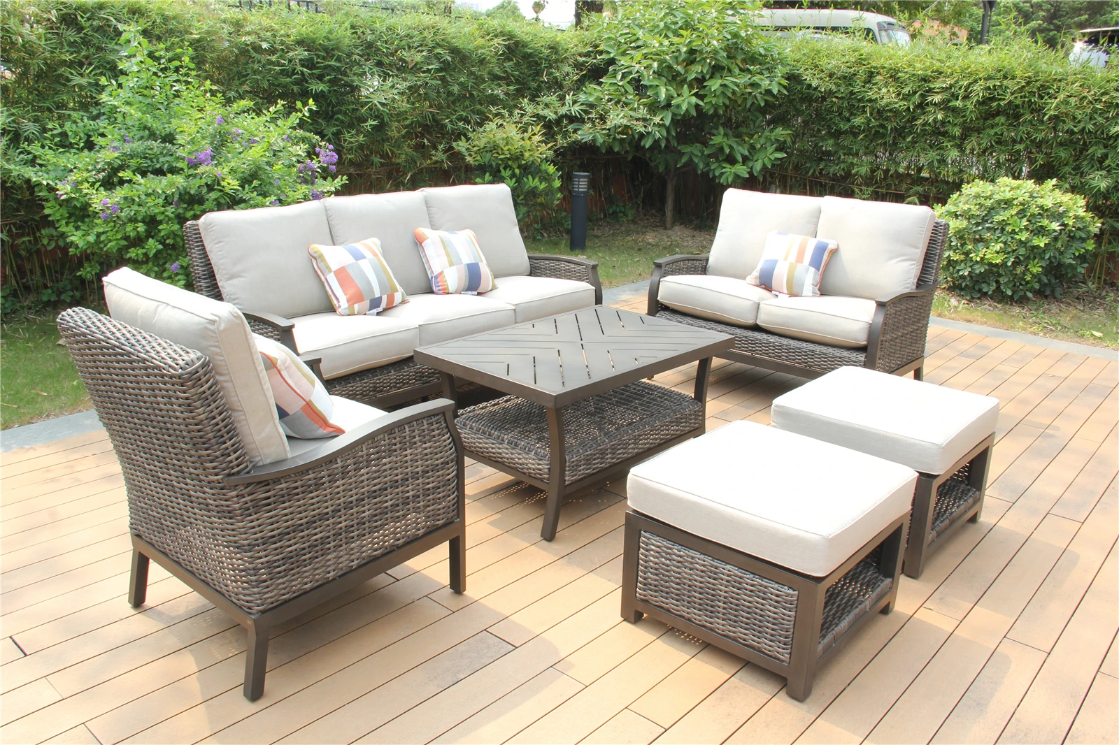 Great Price Wicker Patio Set Rattan Garden Furniture Sets - Buy Garden