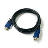 2019 wholesale double color Braided HDMI2.0 male to male HDMI Cable 4k 30Hz with Audio Ethernet 1.5M/2M/3M/5M/10M