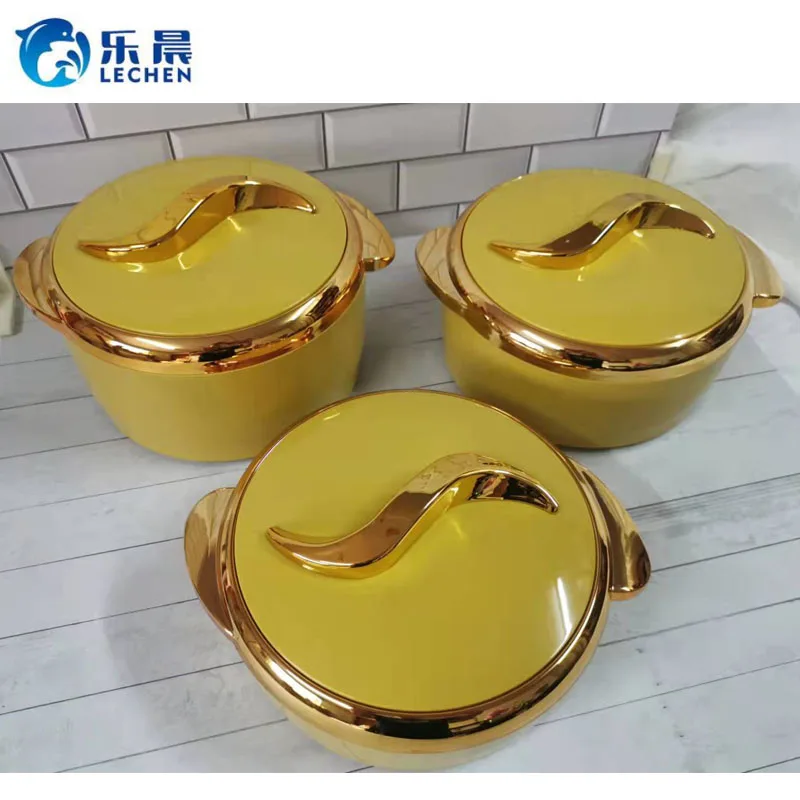 

Party Food Warmer Set Insulated Lunch Box Container FOOD WARMER HOT POT Food Warmer 3PCS SET (1.5L/2.0L/2.5L), As photo