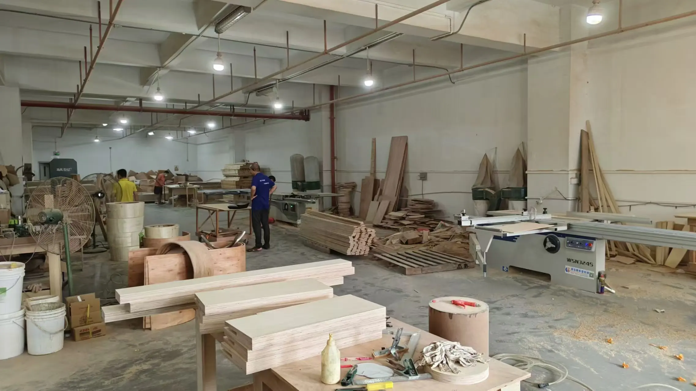 Frame assembly work