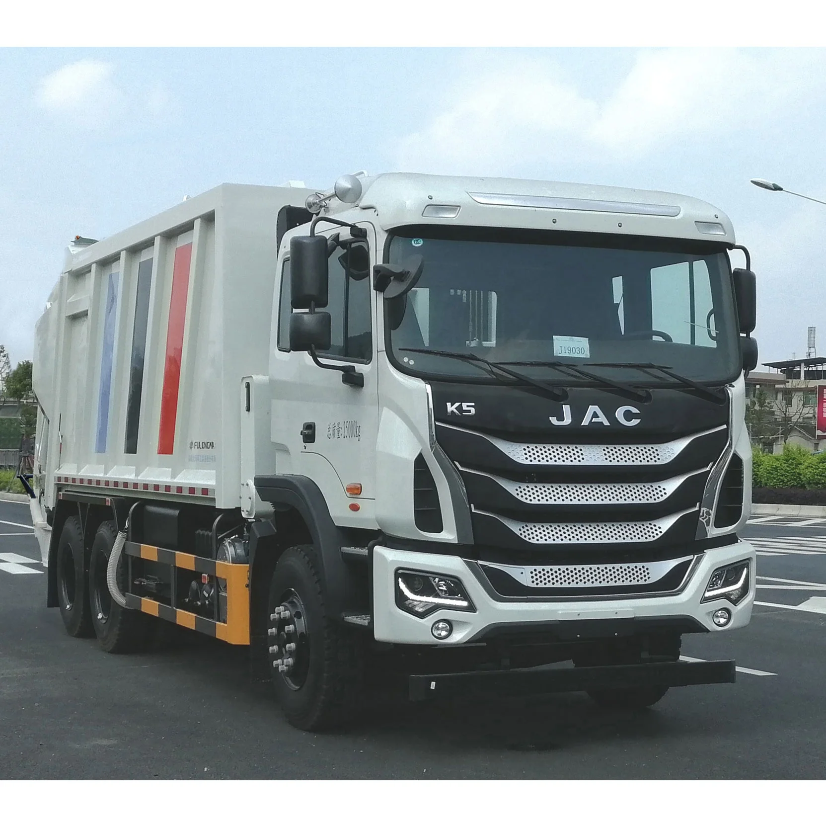 
25 ton heavy duty roll off refuse trucks rear loader garbage vehicle  (1600122084540)