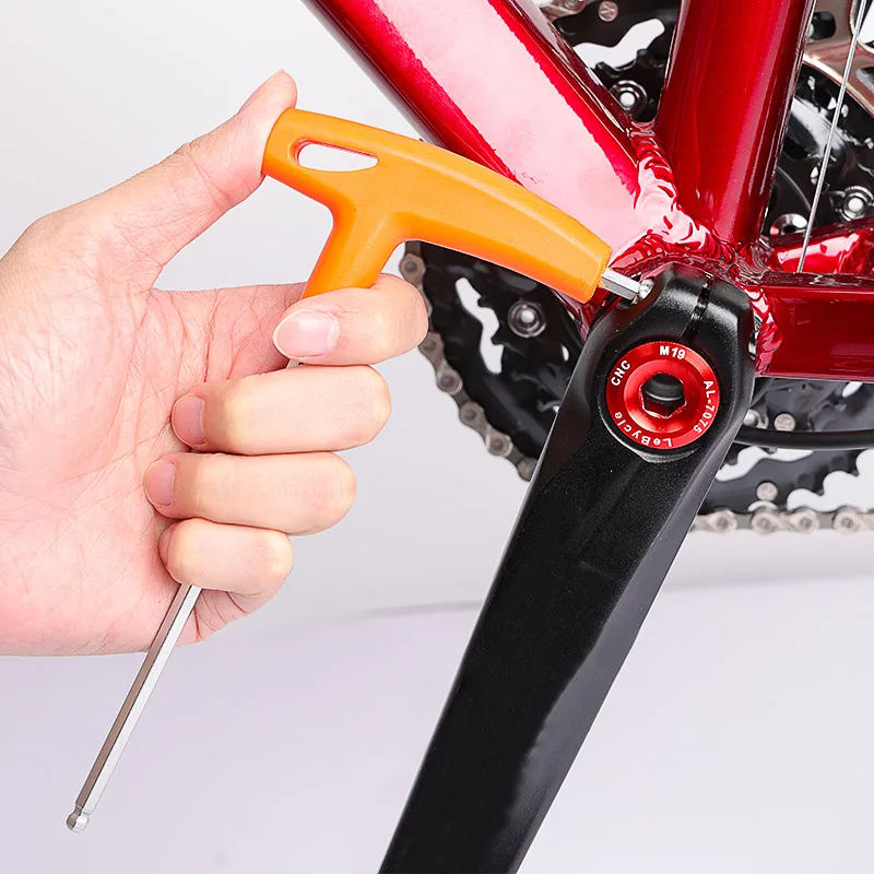 

Lebycle 8pcs multi bike bicycle repair hand tool kit long arm ball point head Allen hex hexagon key wrench set