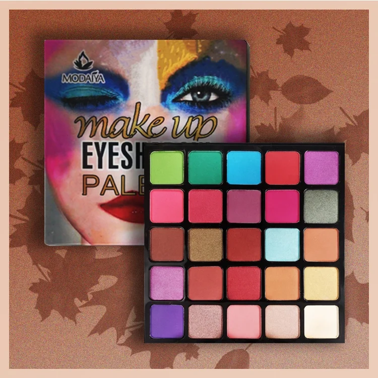 

wholesale eye shadow pallette eyeshadow palette korean cosmetics glitter shimmer make up brown eye shadow palette custom