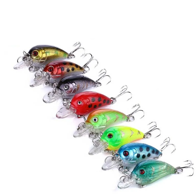 

Flexible Metal Jig Fishing Lure Hard Bait Mirco Jigging lead jig, 8 colors