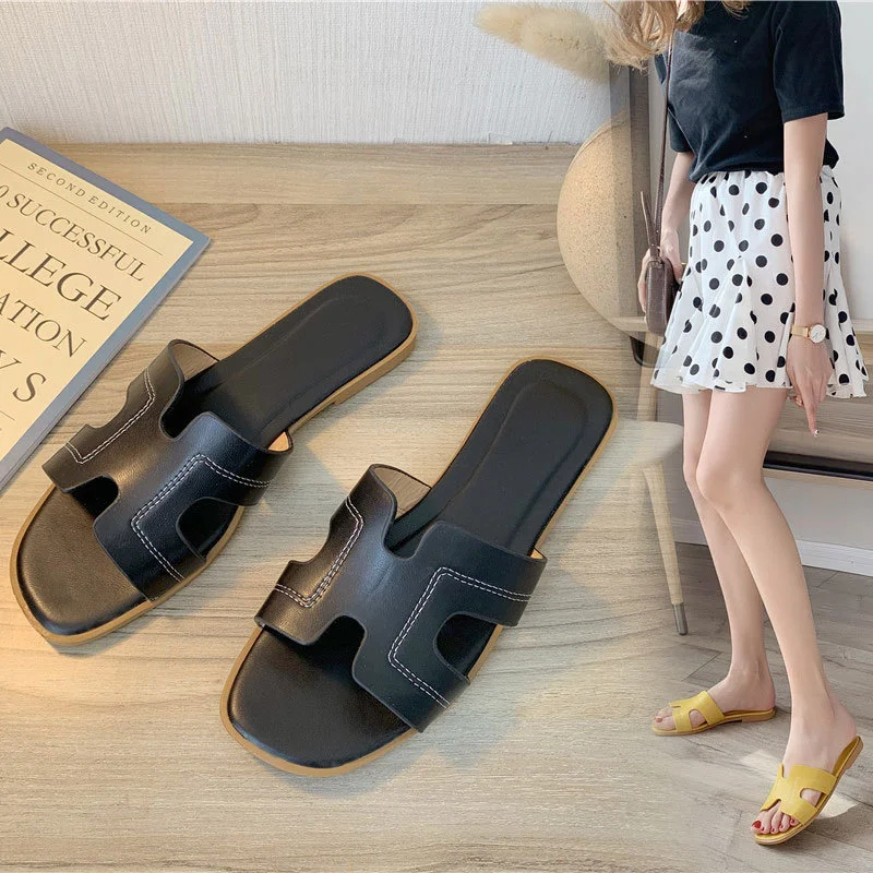 

Size35-41 1H style slippers women sandals No.550, 4 color