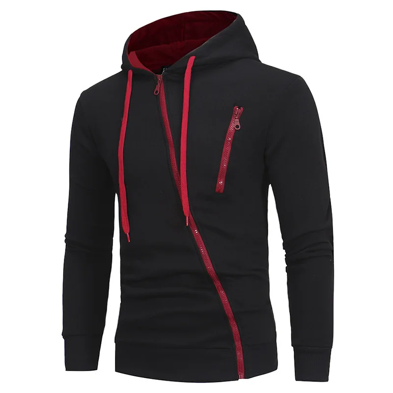 

BL21H1087 2021 latest high quality popular style hot sale breathable with drawstring black mens high qaulity hoodie, Red