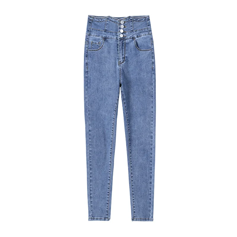 

Women jeans high waist skinny denim pencil jeans pants fashion comfort stretch butt lift jeans for women