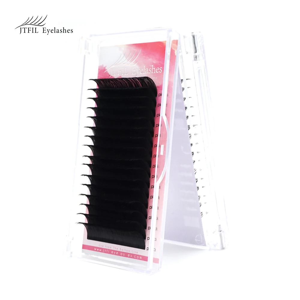 

Regular .05 silk korea serbian mink bloom in 1 second individual disposable eyelash extensions supplies