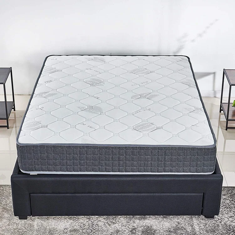 

10 Inch Latex Hybrid Pocket Coil Spring Mattress -Memory Foam Supportive - Firm but Comfortable & Sleep Cool,Full