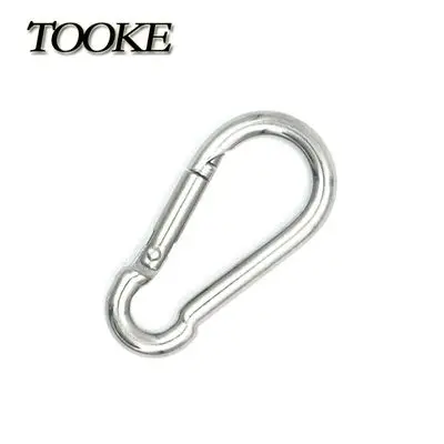 

Tooke 50 mm 316 stainless steel snap hook scuba diving snap clips, Silver