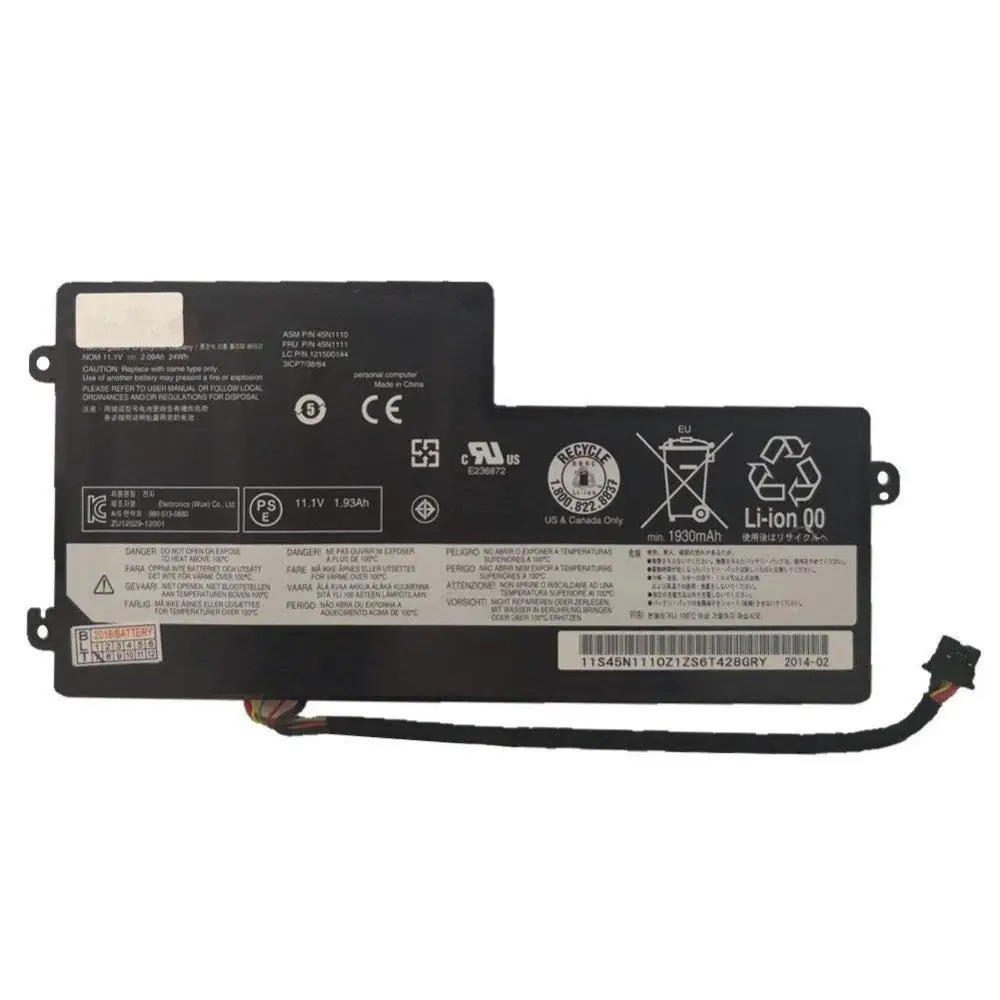 

huiyuan 11.4V 45N1110 45N1111 45N1108 45N1109 45N1112 Laptop Battery Compatible with Lenovo ThinkPad T440 T440S T450 T450S X240