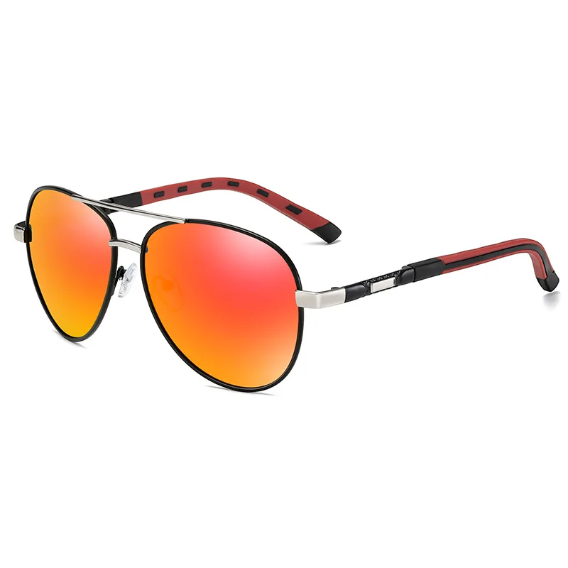 

Shades 2021 Custom Metal Frame Men Polarized Sunglasses
