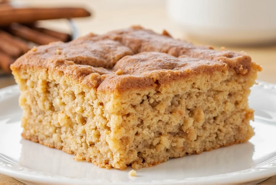 Close-up of cinnamon toast crunch pieces in cake frosting