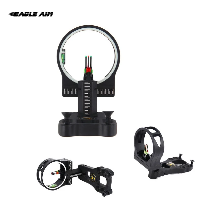 

Archery Hunting Fiber Optic Aluminum Adjustable Extreme Tactical Compound Bow Sight