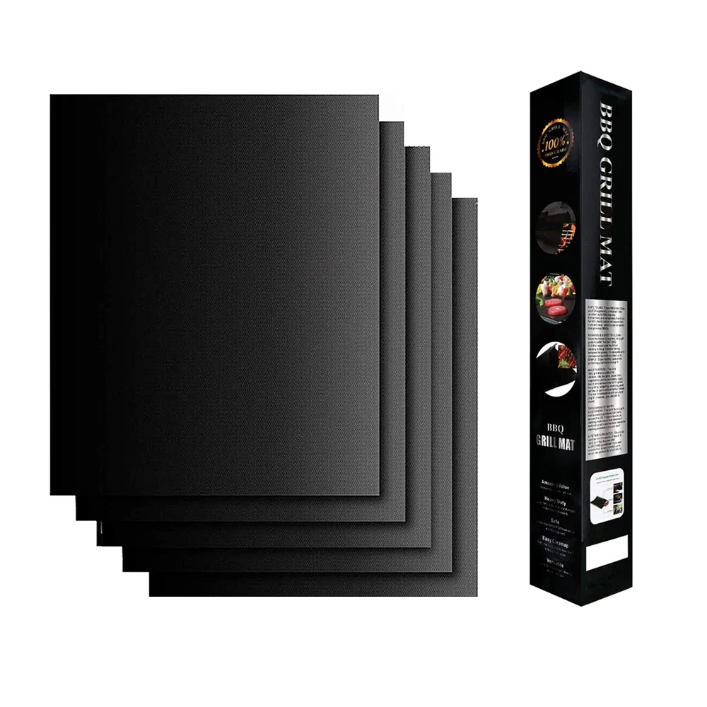 

Dongjian Fashion Portable High Temperature Resistant Grill Mat