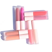 

QX Frosted tube pink cap fill shades private label oem odm bulk lipgloss