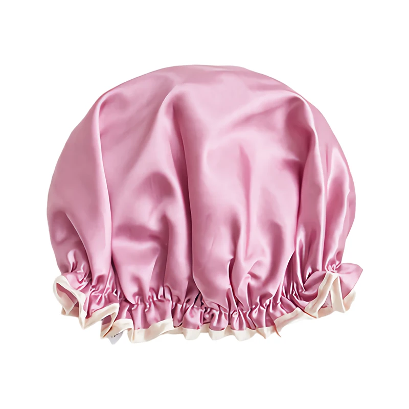 

Manufacturer Bath Accessories Reusable Waterproof Shower Cap for Women Ladies Spa Salon