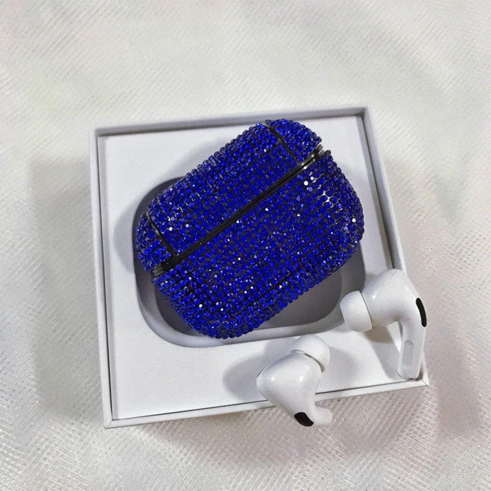 

Designer For Airpods Case Pro Diamond Bling Bling Case For Airpod Cover Luxury Earphone Case 2021, Multiple colors