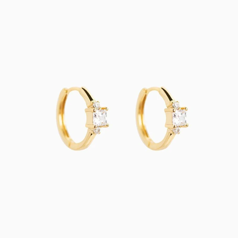 

Fashion European and American Diamond-studded s925 Sterling Silver Earrings