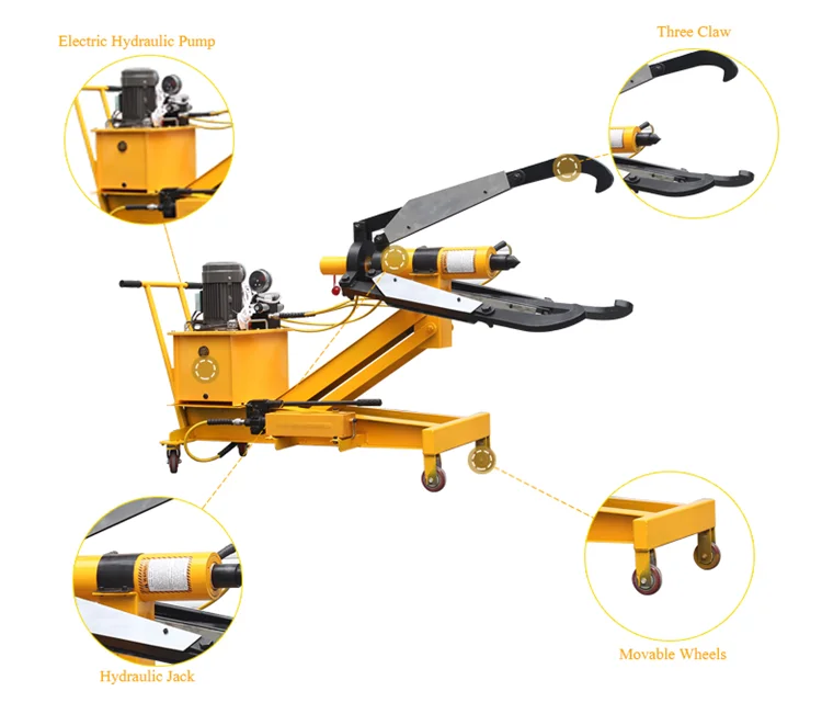 100 Ton 150 Ton 200 Ton Hydraulic Bearing Puller Kit Buy Hydraulic
