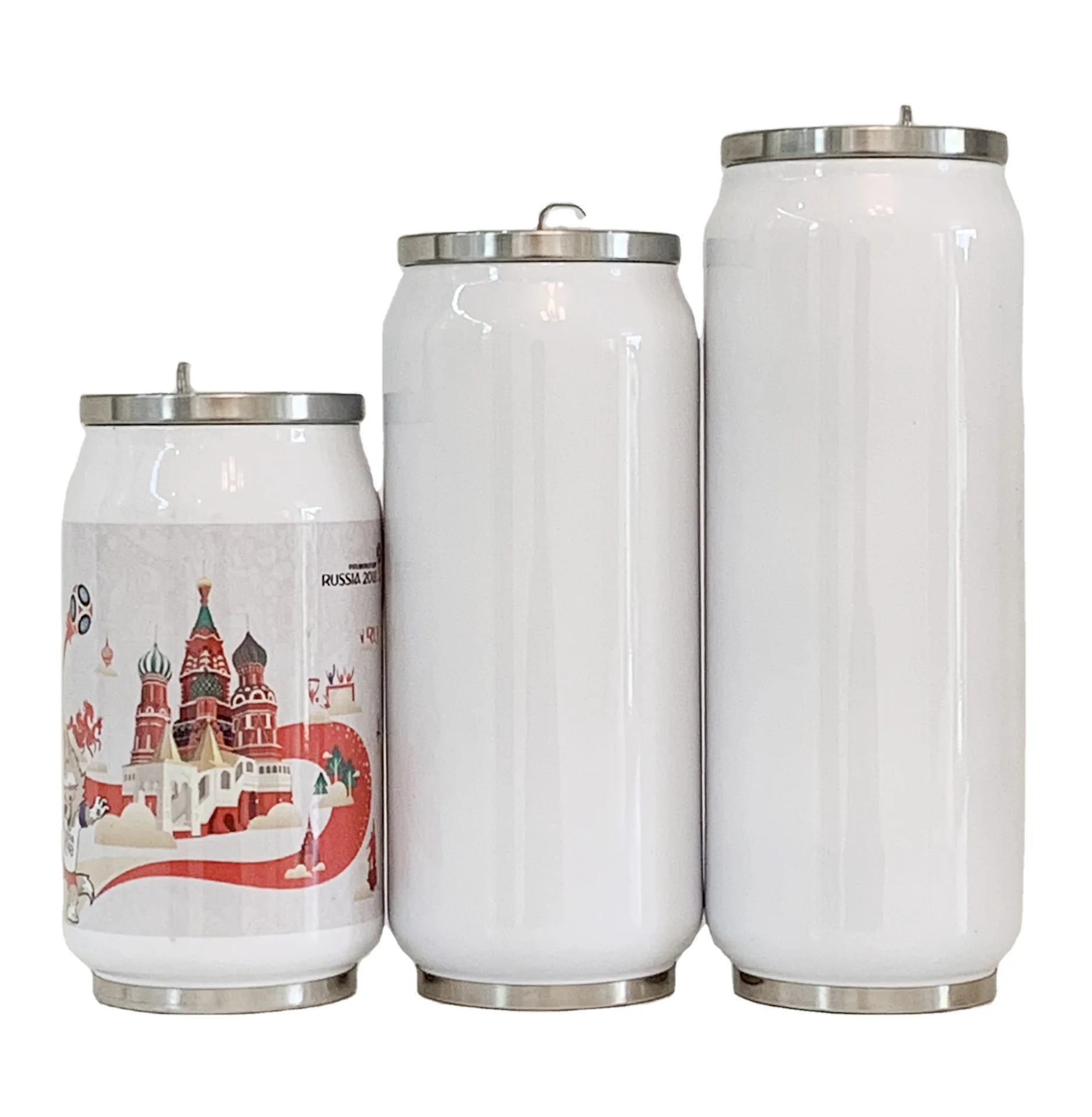 

Sublimation Blanks Vacuum Can Bottle Stainless Steel Thermo Bottle