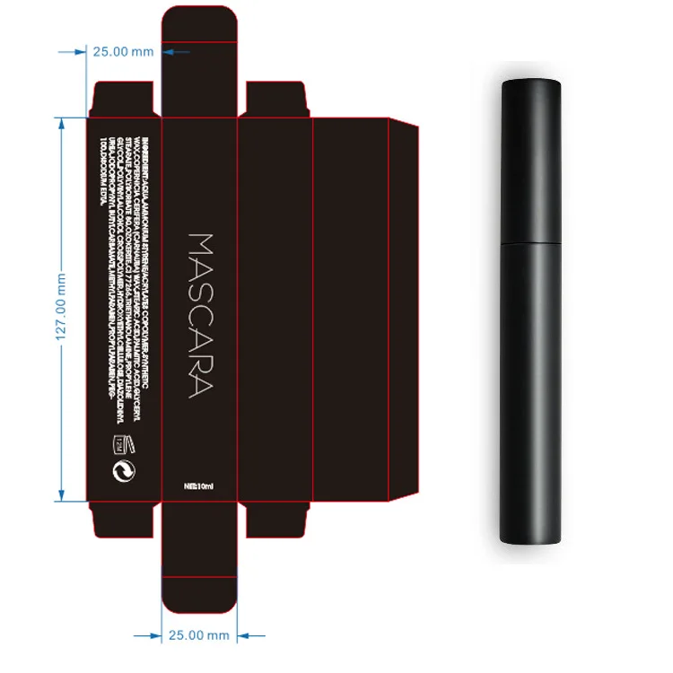

2021 new arrival products of vegan black mascara private label