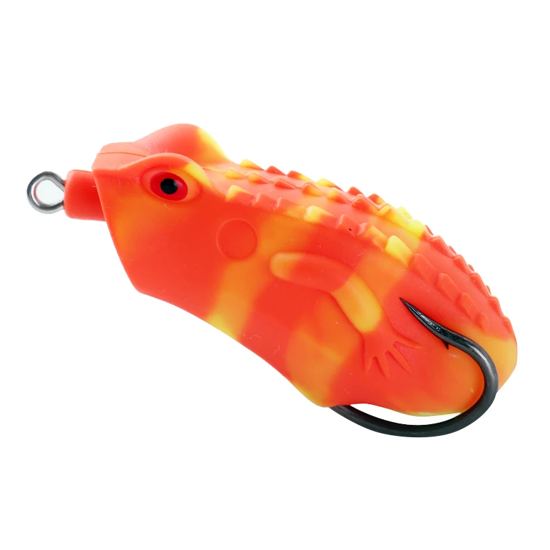 

Fishing Lure 3D Eyes floating soft plastic frog bait frog artificial minnow crank strong soft bait roseum plan soft frog bait, Blue red green white black