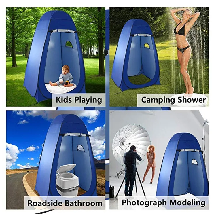 Amazon Hot Selling Pop Up Shower Tent Portable Changing Room Automatic