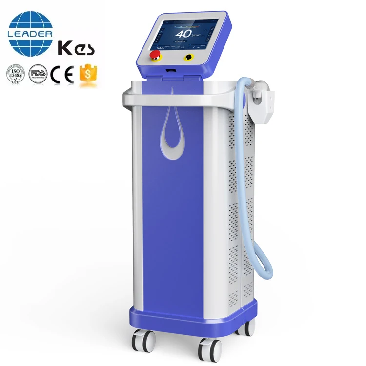 

KES Beat selling changeable heads 808nm painless hair removal machine vertical