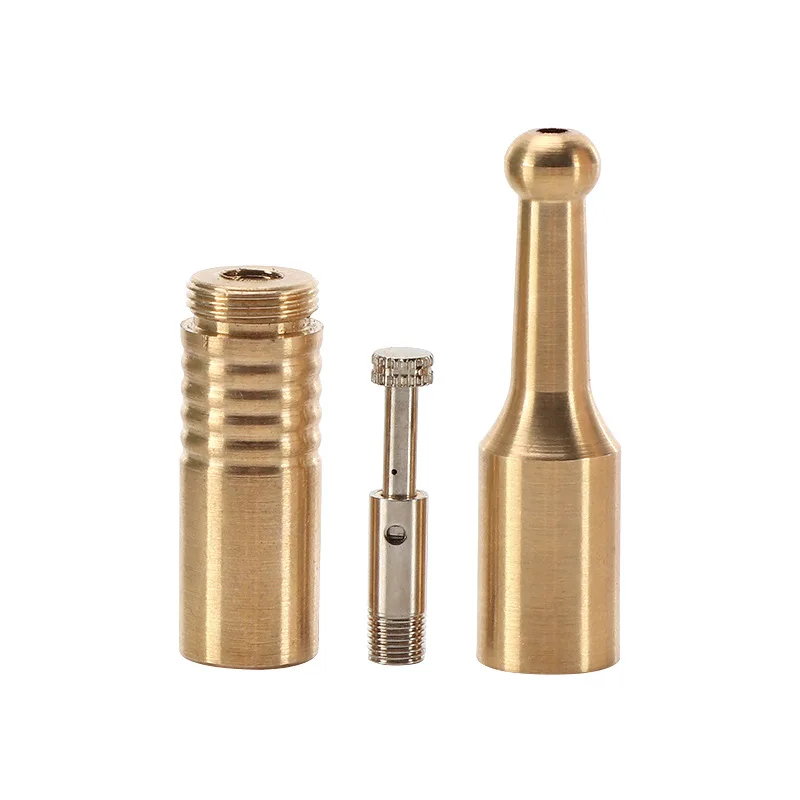 

HH401 High Quality Smoking Accessories Hookah Tips Old Fashioned Filter Nozzle Tie Rod Recycle Brass Hookah Mouthpiece, 8 colors