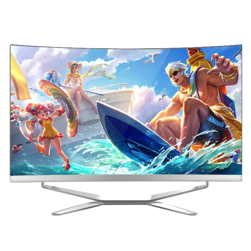 

24 inch desktops all in one computer curved home office PC intel core i5 all-in-one business