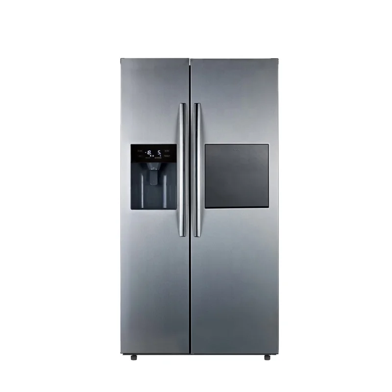 ev ekran ile yan yana buzdolabi buz yapim makinesi ve su sebili mini bar buy ekran buzdolabi ev buzdolabi yan yana 4x4 product on alibaba com