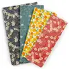 Eco-Friendly food grade Waxed Sandwich Cheese Beeswax Wraps Reusable Food Wrap