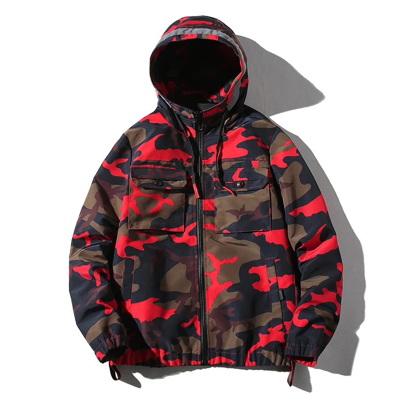 

basic cheap high quality men jacket custom track jacket camouflage jacket