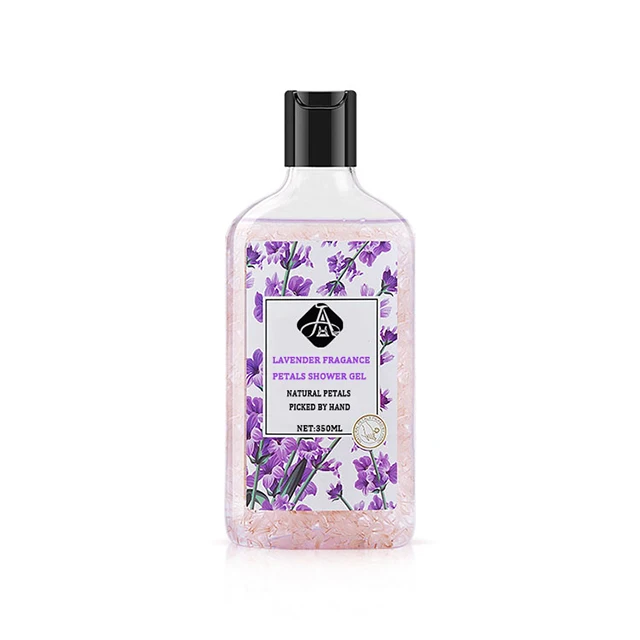 

AH Private Label Lavender Petals Scent Shower Gel Bottle for Singapore