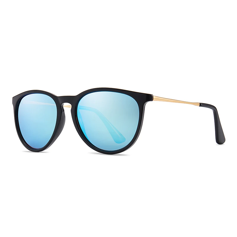 

2021 New Arrivals Custom Logo Men Women Big Round Sunglasses Designer Trendy Fashion Black Pink TR90 Shades Unisex Sun Glasses, 5 colors