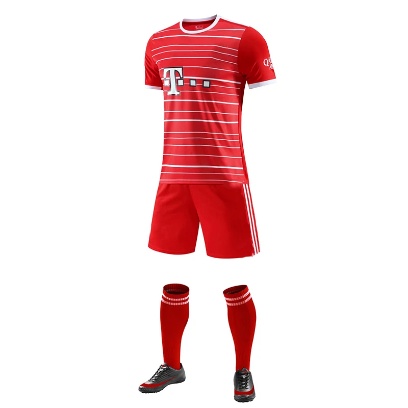 

22-23 Custom Professional Football Jerseys Club Team Jerseys Pant Set For Men