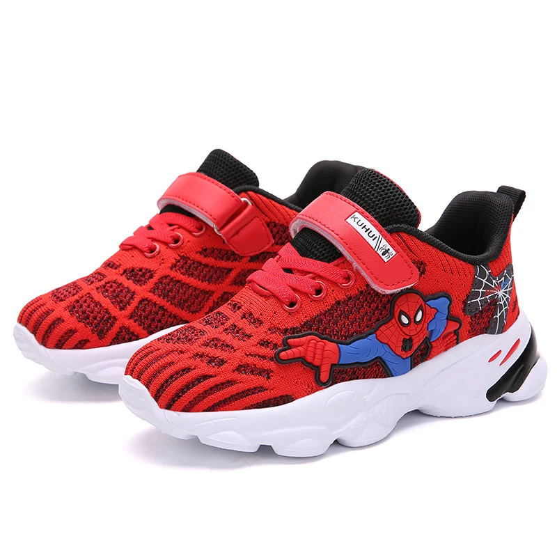 

Hot selling Casual Running Spiderman Children Shoes Kids Causal For Boy Sneakers