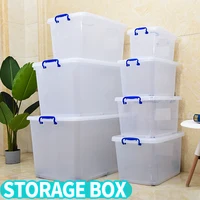 

Wholesale Multi Purpose Transparent Clear Large Toys Baby Plastic Storage Box