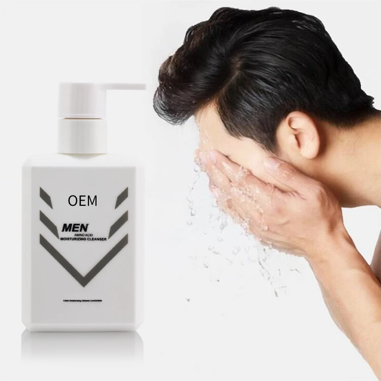 

Oem Good Quality Skin Whitening Acne Removal Oil Control Face Wash Amino Acid Facial Cleanser