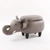 PU Material Home Furniture Elephant Shape with Storage Function Animal Stool