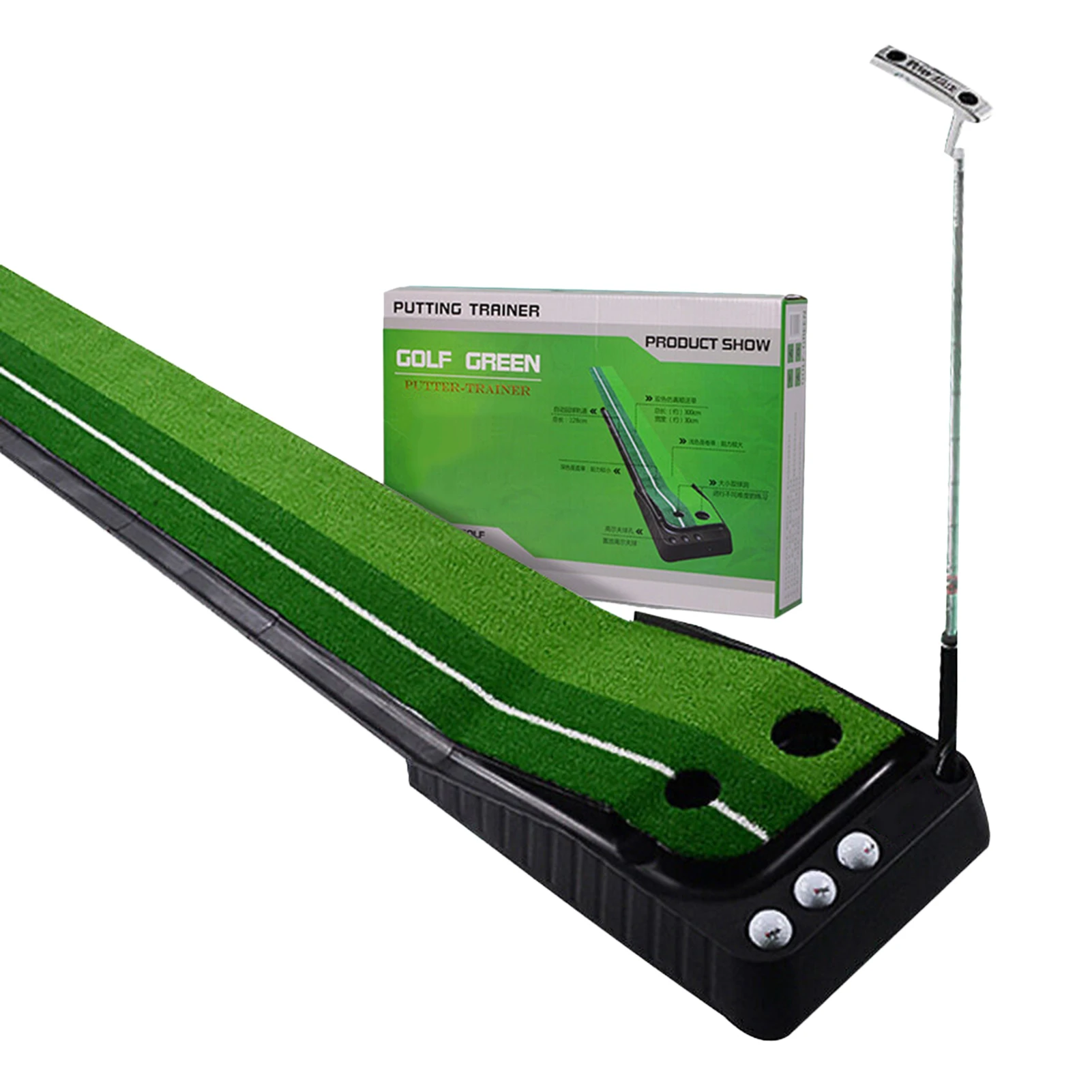 

Actor Indoor Golf Putting Green carpet golf practice at home golf carpet mat Training Putter Mat