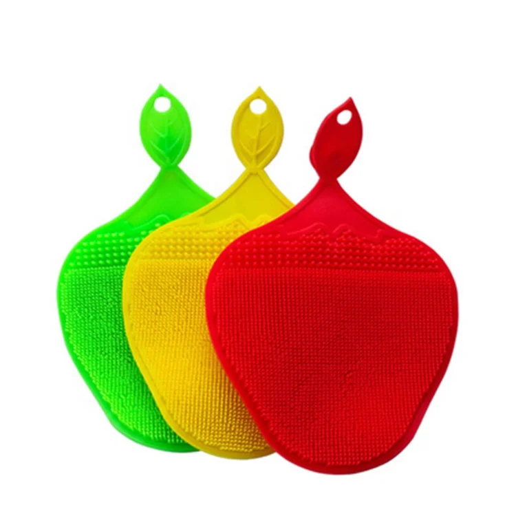 Multifunction Silicone Kitchen Pot Cleaner Silicone Scouring Pad Silicone Dish Sponge Washing Tool Dish Bowl Cleaning Brush, Customized color
Multifunction Silicone Kitchen Pot Cleaner Silicone Scouring Pad Silicone Dish Sponge Washing Tool Dish Bowl Cleaning Brush, Customized color