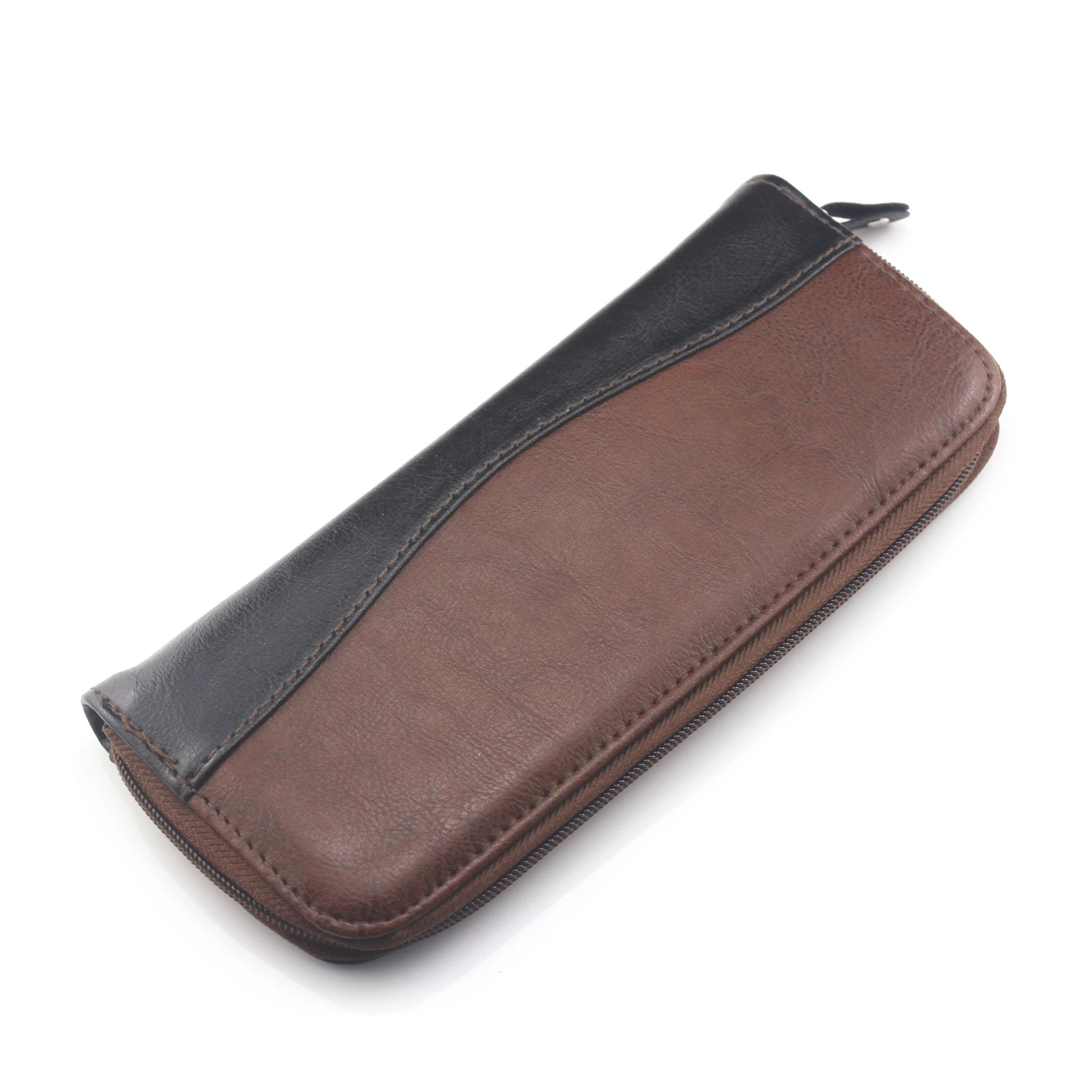 

First-grade Quality Genuine Leather Single Handle Double Handle Storage Barber Scissors Bag