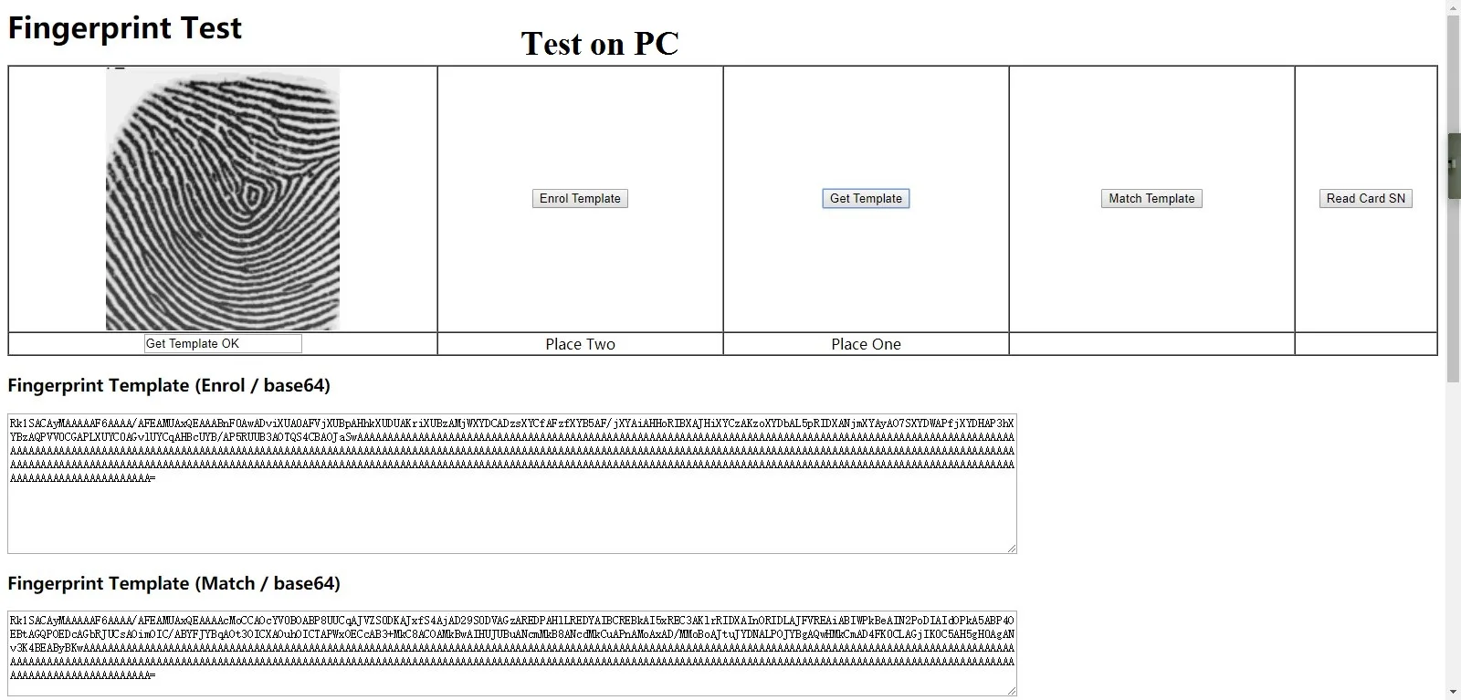 Hfsecurity Hf4000 Usb Fingerprint Scanner Java C C++ Vb Vc Sdk Cloud Buy Biometric
