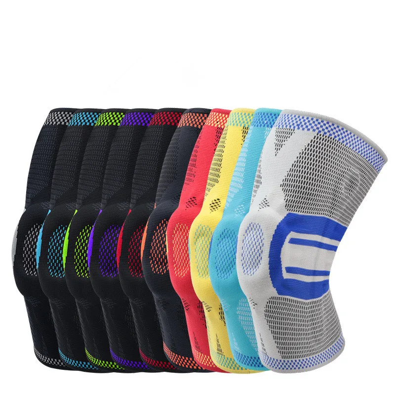 

Gym Custom Protective Compression Basketball 3D Adjustable Buy Strap Hinged With Spring Pads Belt Sleeve Knee Support Knee Brace